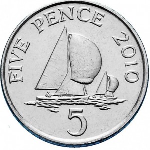 Guernsey 5 Pence - Reverse