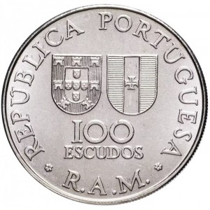 Madeira 100 Escudos - Obverse