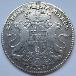 Hanau-Münzenberg ½ Taler - Reverse