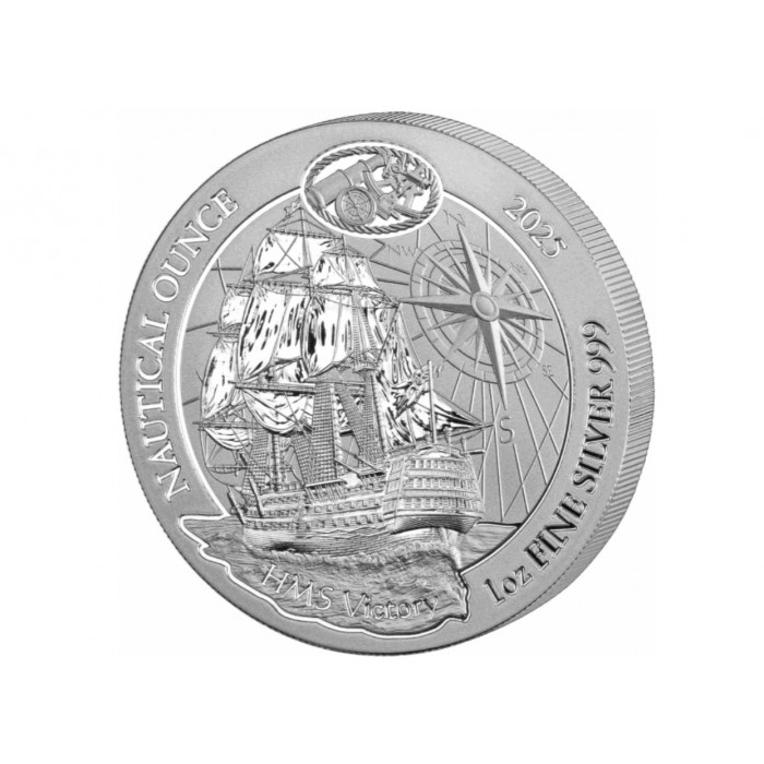 50 francs 2025 - HMS Victory, Rwanda