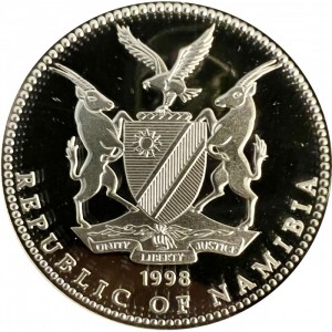 Namíbia 10 dollars - Obverse