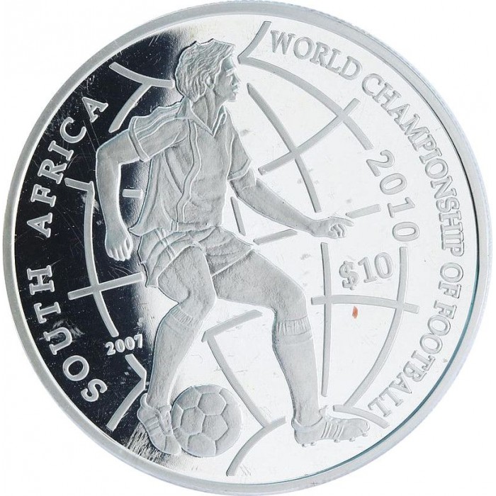 10 Dolar , Namibya (Güney Afrika'da 2010 Dünya Kupası)
