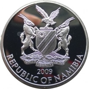 Namíbia 10 dollars - Obverse