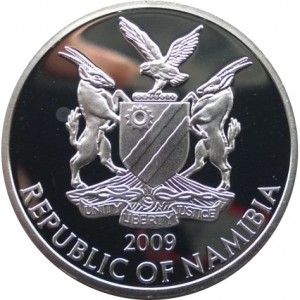 Namíbia 10 dollars - Obverse