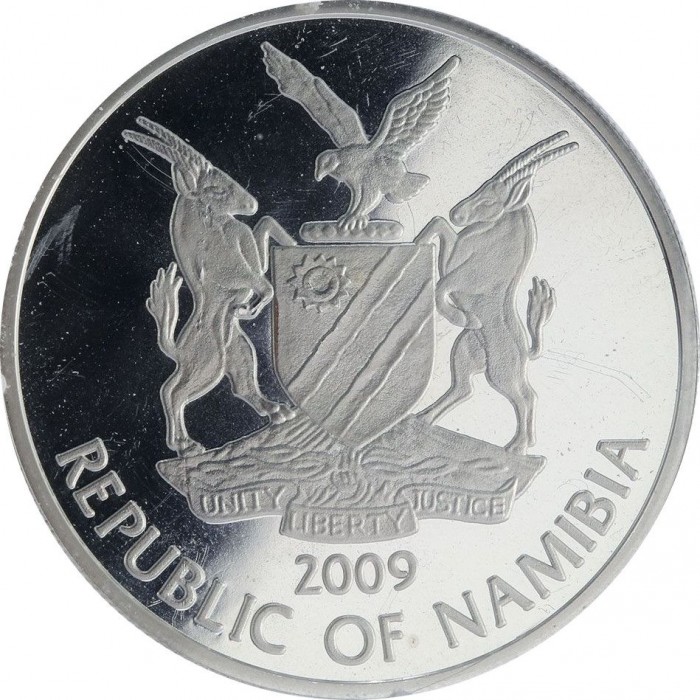 10 Dolar , Namibya (Endangered Wildlife - Rock Hyrax)