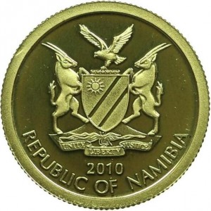 Namíbia 10 dollars - Obverse