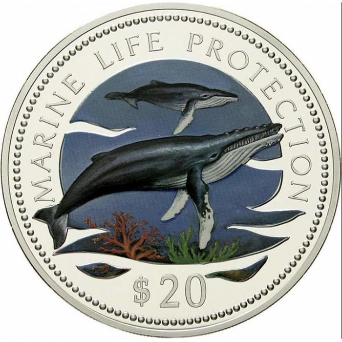 20 dollari , Namibia (Protezione della vita marina)