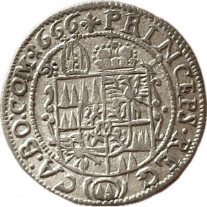 Olmütz 3 Kreuzer - Reverse
