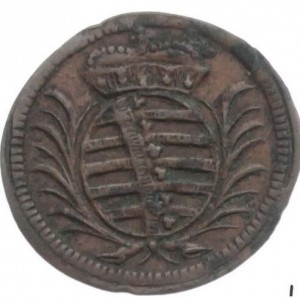 Sachsen-Coburg-Saalfeld 1 Heller - Obverse