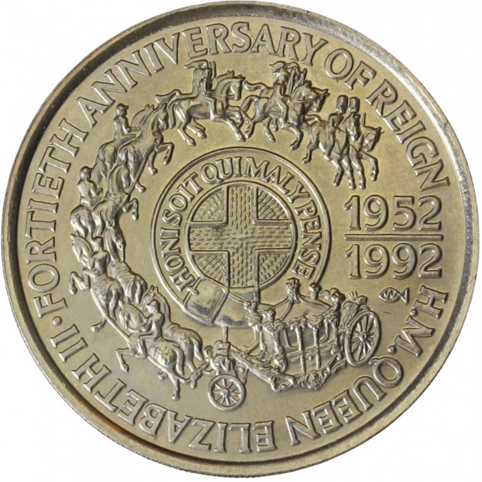 1 Tala , Samoa (40th Anniversary - Accession of Queen Elizabeth II)