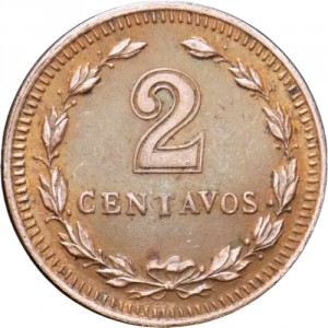 Аргентина 2 сентаво - Reverse