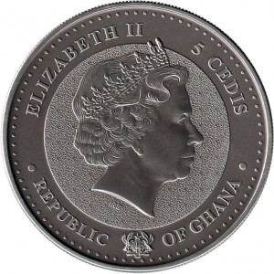 Гана 5 седи - Obverse