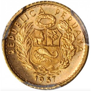 Peru 5 Soles - Obverse