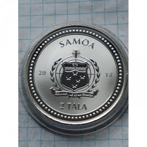 Samoa 2 tala - Obverse