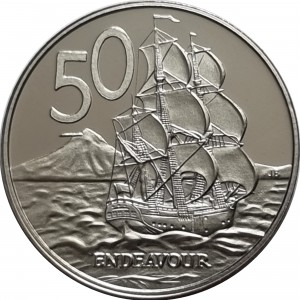 Neuseeland 50 Cent - Reverse