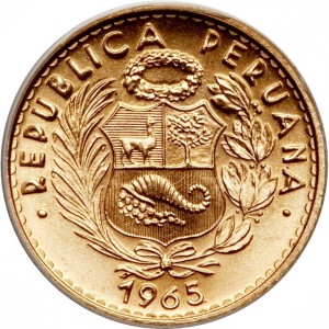 Peru 10 Soles - Obverse