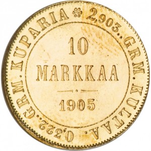 Finnland 10 Mark - Reverse