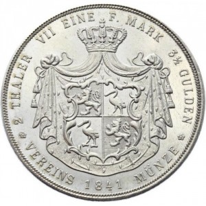 Reuß-Greiz 2 Taler - Reverse