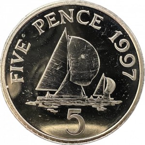 Guernsey 5 Pence - Reverse
