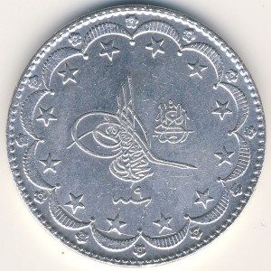 Osmanisches Reich 20 Kuruş - Obverse