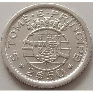 São Tomé und Príncipe 2.5 Escudos - Obverse