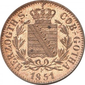 Sachsen-Coburg und Gotha 2 Pfennig - Obverse