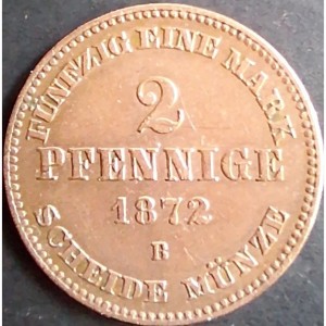 Deutsches Kaiserreich 2 Pfennig - Reverse