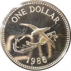Bermuda 1 Dollar - Reverse