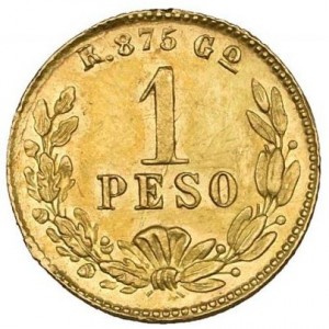 Mexiko 1 Peso - Reverse