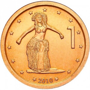 Cook Islands 1 Cent - Reverse