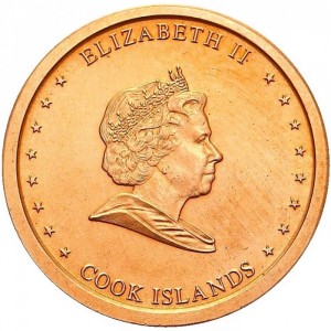 Cook Islands 2 Cent - Obverse