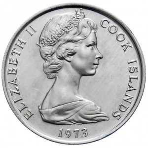 Cook Islands 5 Cent - Obverse