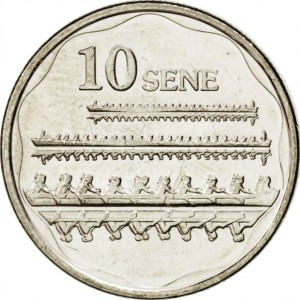 Samoa 10 sene - Reverse