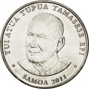 Samoa 50 sene - Obverse