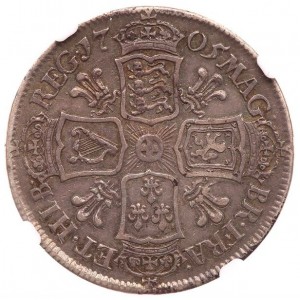 England ½ Krone - Reverse
