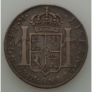 Guatemala 4 reales - Reverse