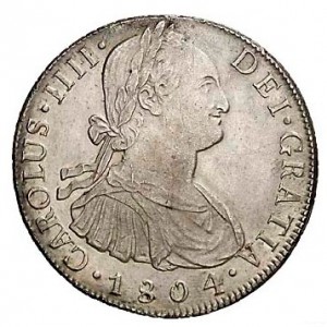 بوليفيا 8 ريالات
 - Obverse