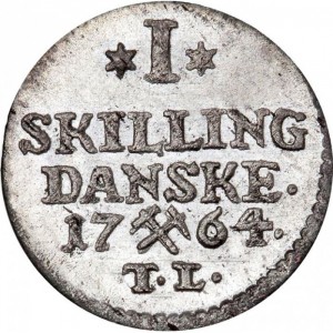 Norwegen  1 Skilling - Reverse