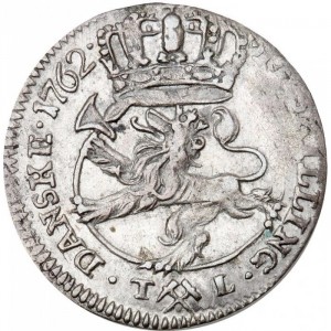 Norwegen  2 Schilling - Reverse
