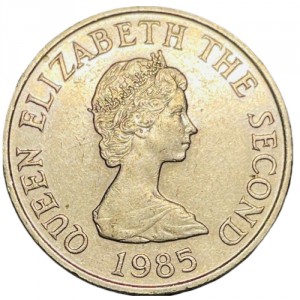 Jersey  5 Pence - Obverse