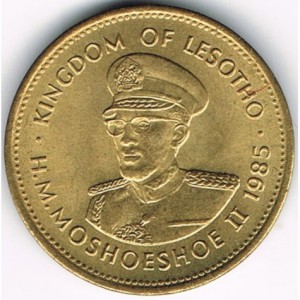 Lesotho  2 Lisente - Obverse