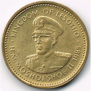 Lesotho  1 Sente - Obverse