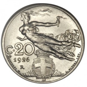Italien 20 Centesimi - Reverse