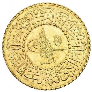Osmanisches Reich 25 Kuruş - Obverse