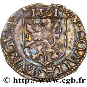 Burgund 1 Carolus - Reverse