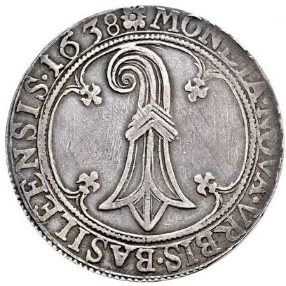 1 thaler , Basilea