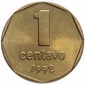 Argentinien  1 Centavo - Reverse