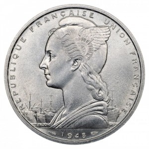 Französische Somaliküste 5 Franken - Obverse