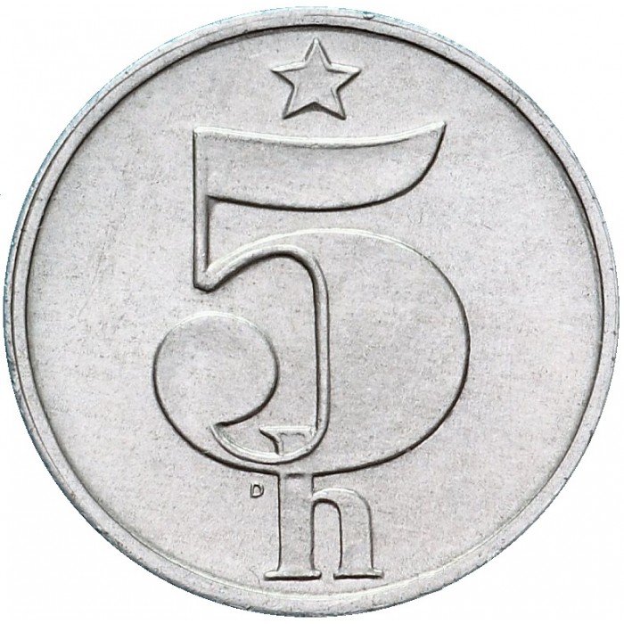 5 heller , Cecoslovacchia