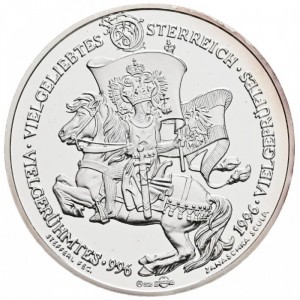 Àustria 5 ECUs - Reverse